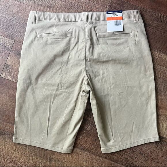 NWT French Toast Khaki Women’s Chino Shorts Sz 14 - Picture 5 of 12
